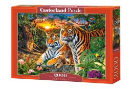 Puzzle 2000 el. Tiger Family