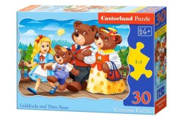 Puzzle 30 el. Goldilocks and Three Bears