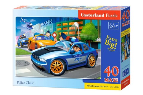 Puzzle 40 el. MAXI Police Chase