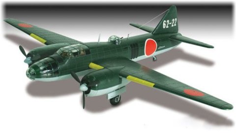 Model Plastikowy Do Sklejania Lindberg (USA) Samolot Bombowiec Mitsubishi G4M2