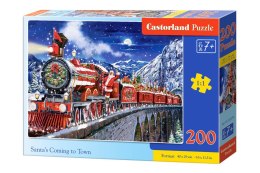Puzzle 200-elementów Santa's Coming to Town