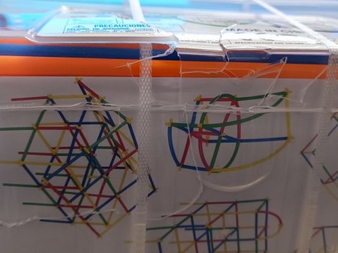 Długie Słomki Konstrukcyjne, Klocki, Patyczki ok. 800 Sztuk Kuferek Przecena 1