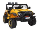 2x200W ! Auto jeep na akumulator Samochód dla dzieci  Żółty