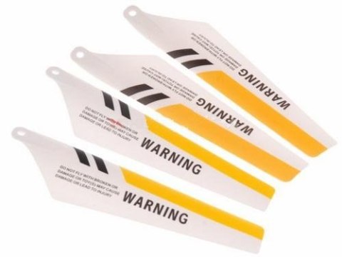 S107-02 Main Blade Red - Komplet Piór Czerwone