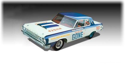 Model Plastikowy Do Sklejania AMT (USA) - 1964 Dodge color me gone