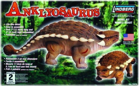 Model Plastikowy Do Sklejania Lindberg (USA) Dinozaur Ankylosaurus