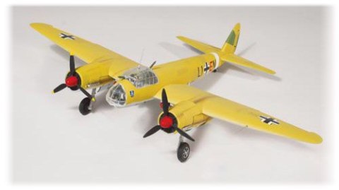 Model Plastikowy Do Sklejania Lindberg (USA) Samolot Samolot Junkers JU-88