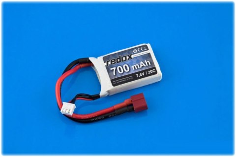 Pakiet Akumulator Redox LiPo 7,4V 700mAh 20c