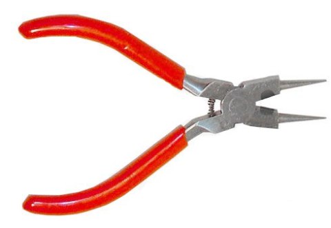 Szczypce okrągłe 130 mm z cążkami [#77093] - PROEDGE