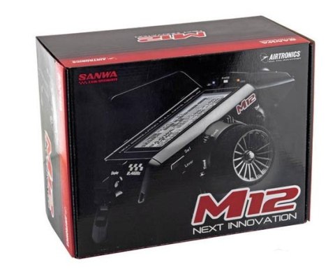 Aparatura SANWA M12 2,4 GHz + Odbiornik RX-471