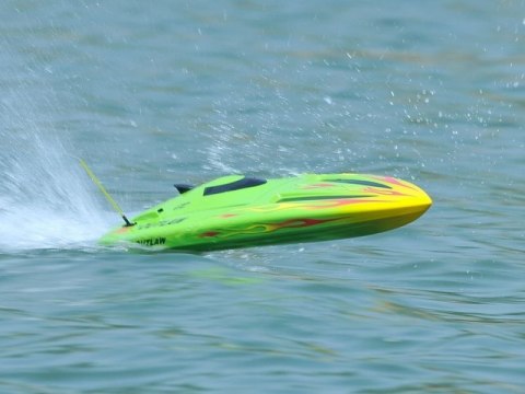 Łódź Outlaw JR OBL RTR - Thunder Tiger (Bezszczotkowy, Zielony)