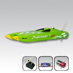 Łódź elektryczna Desperado JR Combo Plus ARTR (zielona) - Thunder Tiger