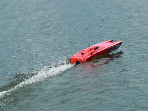 Łódź elektryczna Madcat OBL Combo Plus ARTR (czerwona) - Thunder Tiger