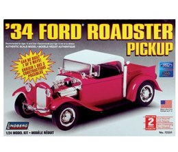 Model plastikowy - 1934 Ford Roadster Pick-Up - Lindberg