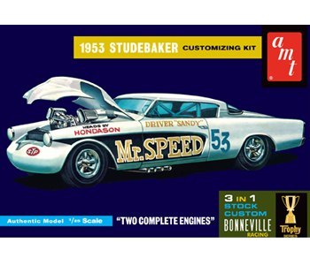 Model plastikowy - Samochód 1953 Studebaker Starliner Mr. Speed - AMT