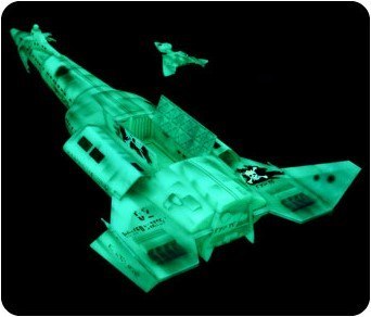 Model plastikowy - Statek Kosmiczny Interplanetary UFO Mystery Ship - AMT