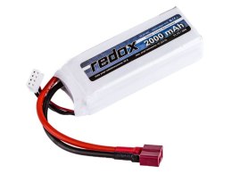 Redox ASG 2000 mAh 11,1V 20C (scalony) - pakiet LiPo