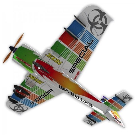 Edge 540 V3 Toxic ARF Sting Blue - Samolot Hacker Model