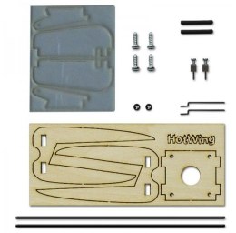 Hotwing 750 ARF Hook Red - Latające skrzydło Hacker Model