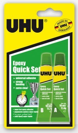 Klej Epoksydowy Epoxy Quick Set UHU 2x10 ml blister