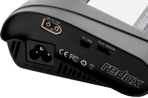 Ładowarka Redox GAMMA z dotykowym wyświetlaczem - czarna