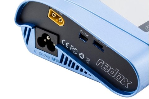 Ładowarka Redox GAMMA z dotykowym wyświetlaczem - niebieska
