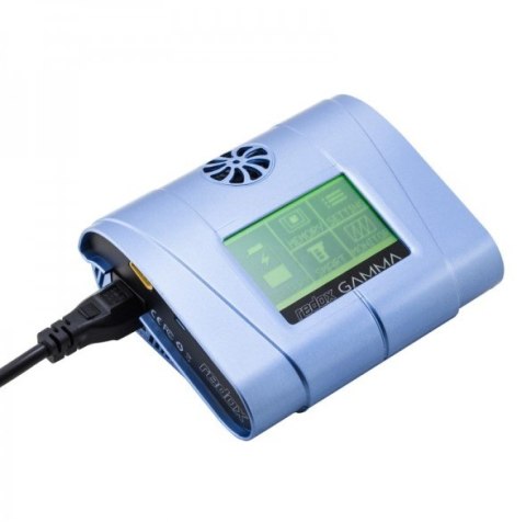 Ładowarka Redox GAMMA z dotykowym wyświetlaczem - niebieska