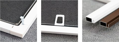 Moskitiera Okienna Biała 0,8 X 1,0m Moskitiery Siatka Na Komary