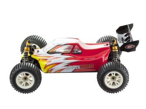 Samochód elektryczny BUGGY RTR 1:10 Off-Road (czerwono-żółto-biały) - SST