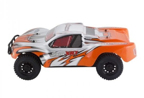 Samochód elektryczny SHORT COURSE RTR 1:10 Off-Road (srebrno-pomarańczowy) - SST