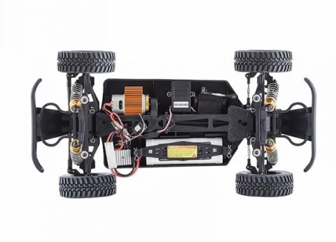 Samochód elektryczny SHORT COURSE RTR 1:10 Off-Road (srebrno-pomarańczowy) - SST