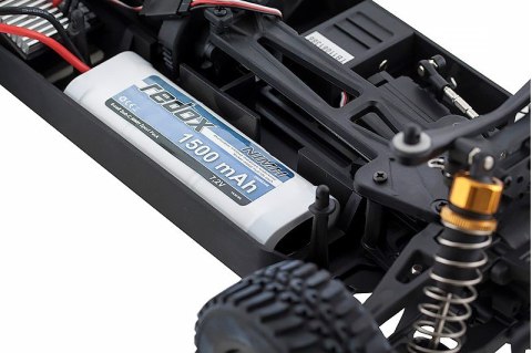 Samochód elektryczny SHORT COURSE RTR 1:10 Off-Road (srebrno-pomarańczowy) - SST