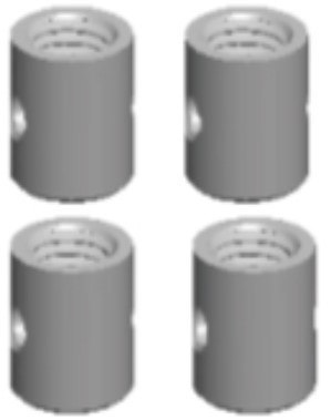 Wltoys 12428-0079 12423-0079 Universal shaft sleeve 4.0x5mm