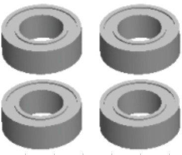 Wltoys 12428-0092 12423-0092 Bearing 5x9x3mm Łożyska