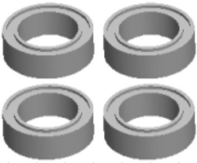 Wltoys 12428-0093 12423-0093 Bearing 8x12x3.5mm Łożyska