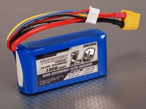 Akumulator Turnigy 1.0 1000mAh 11,1V 30-40C