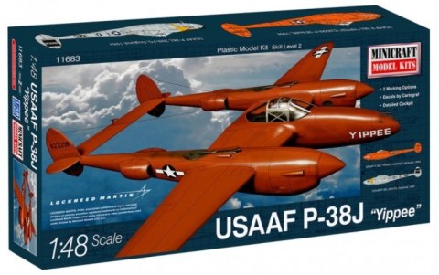 Model plastikowy - Samolot P38J USAF - Minicraft