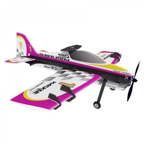 Super Zoom Race ARF Pink - Samolot Hacker Model