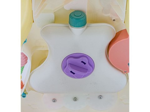 Wielofunkcyjny Interaktywny Jeździk Pchacz Chodzik Grający Telefon RÓŻOWY