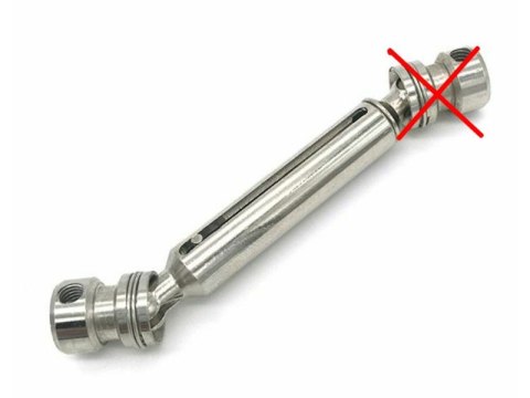 Wltoys Metal Rear Drive Shaft Sleeve 12428-D.0762 12428-0762