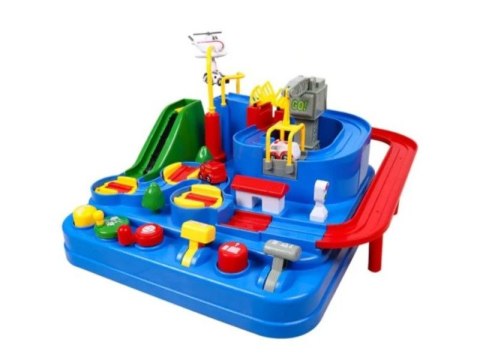 Interaktywny Tor Przeszkód + Pojazdy Ratunkowe, Zjazd Samochodowy Parking