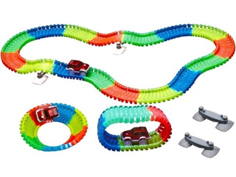 Kolorowy Tor Samochodowy Wyścigowy 360 El 2 Auta