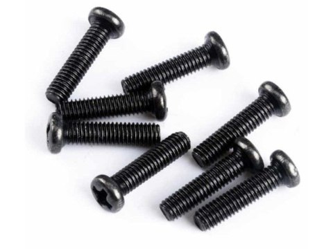 Wltoys 12409 12401 144001 Pan head screws M3X12 8 Sztuk