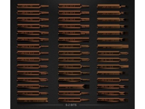 Profesjonalny Zestaw Narzędzi Precyzyjnych JAKEMY 61w1