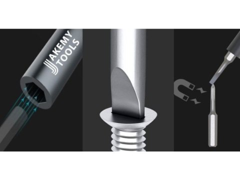 Profesjonalny Zestaw Narzędzi Precyzyjnych JAKEMY 73w1