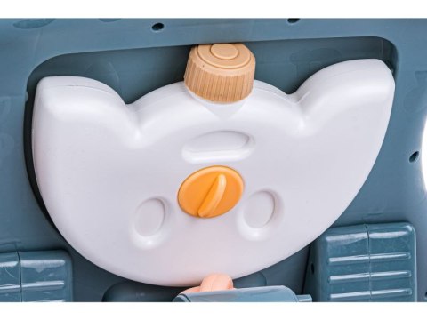 Chodzik Edukacyjny 3w1 Pchacz Hulajnoga Jeździk Niebieski