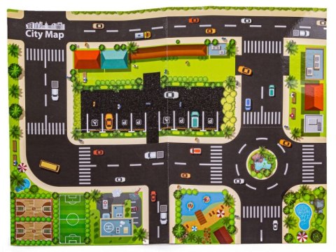 Interaktywny Tor Przeszkód + Pojazdy, Zjazd Samochodowy + Kierownica