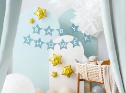 Baner na baby shower jasny niebieski 290x16,5 cm