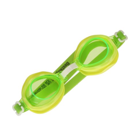 BESTWAY 21002 Okulary dziecięce do pływania zielone 3+