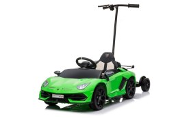 Auto Na Akumulator Lamborghini Aventador SX2018 Zielony z Platformą